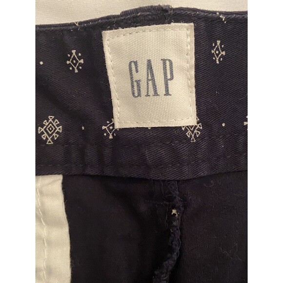 Gap Short Women size 2 Blue/White - Picture 3 of 9
